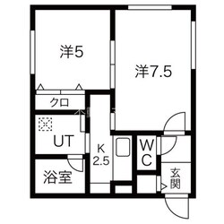 moderno:N9の物件間取画像